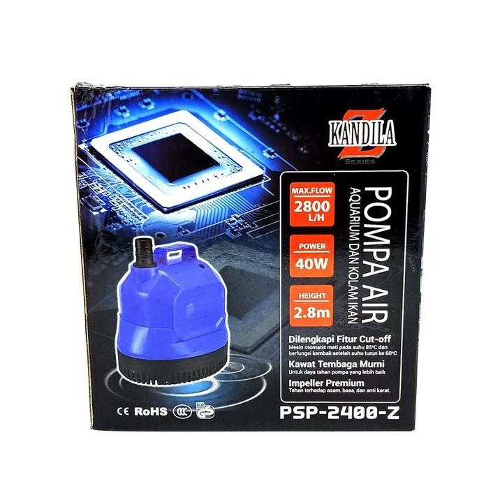 PSP 2400Z KANDILA WATERPUMP 2800 LPH POMPA AIR AQUARIUM 40 WATT