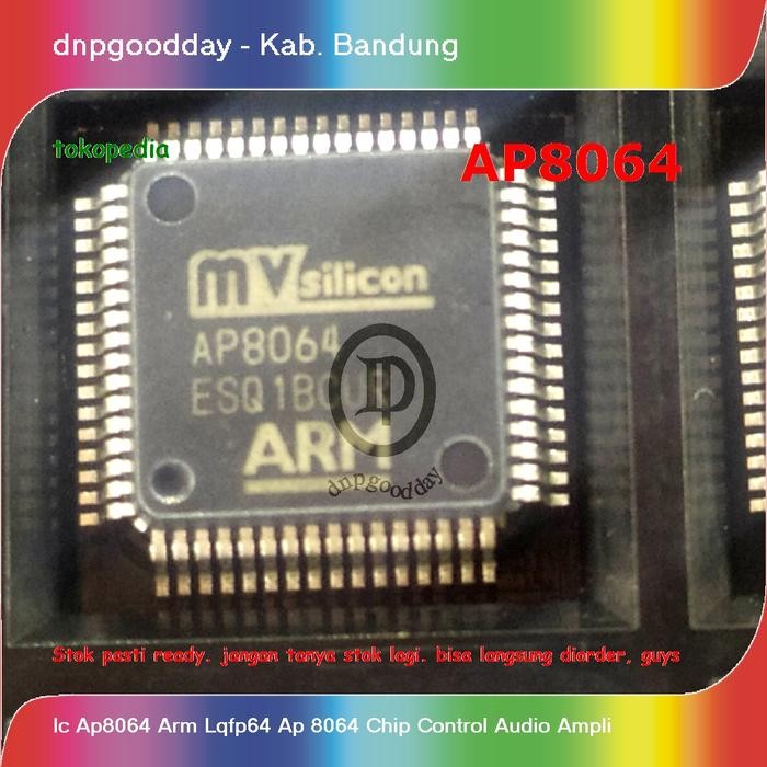 Mutu- Ic Ap8064 Arm Lqfp64 Ap 8064 Chip Control Audio Ampli