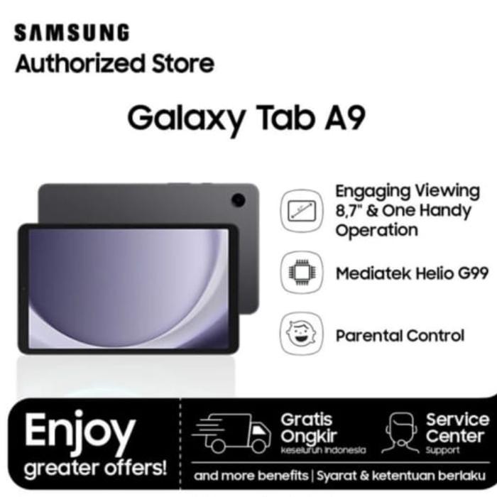 Siap- Samsung Galaxy Tab A9 4/64 Gb Garansi Resmi