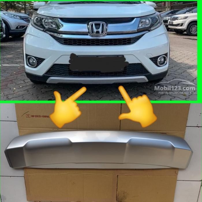GARNISH SPOILER BAWAH BEMPER DEPAN HONDA BRV 2016-2020 ORIGINAL