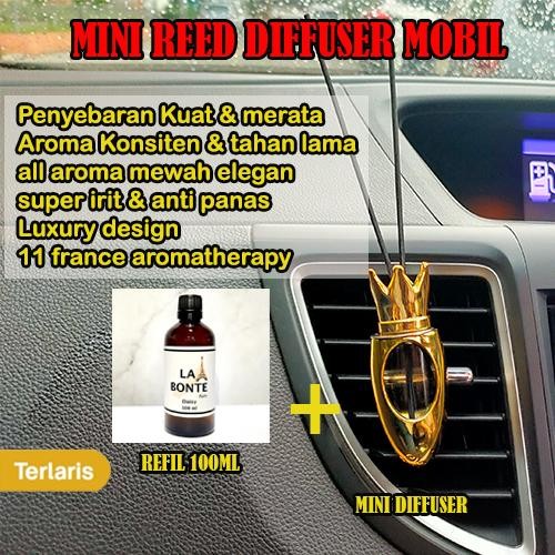 Labonte Parfum Pengharum Mobil Stick Diffuser Clip Aromaterapi Difuser