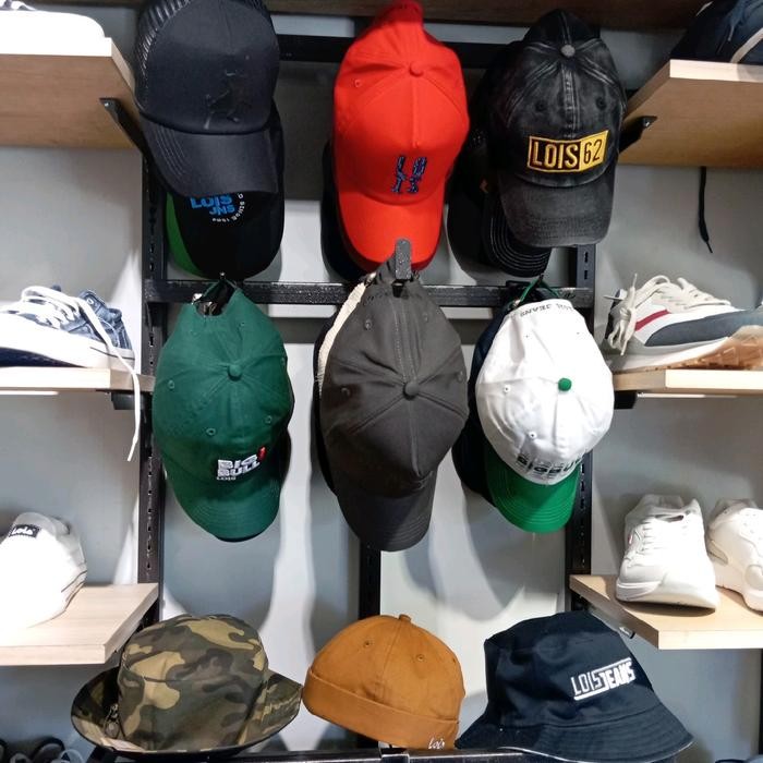 Topi Twill Denim Bucket Lois #Gratisongkir #Sale #Discount