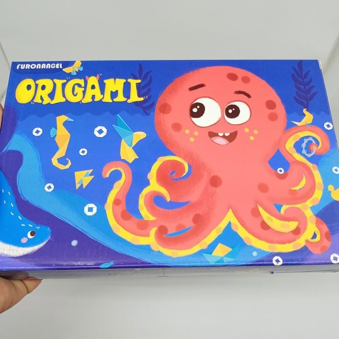 

KERTAS ORIGAMI BOX OCTOPUS - MAINAN ORIGAMI LIPAT KERTAS ISI 96 PCS