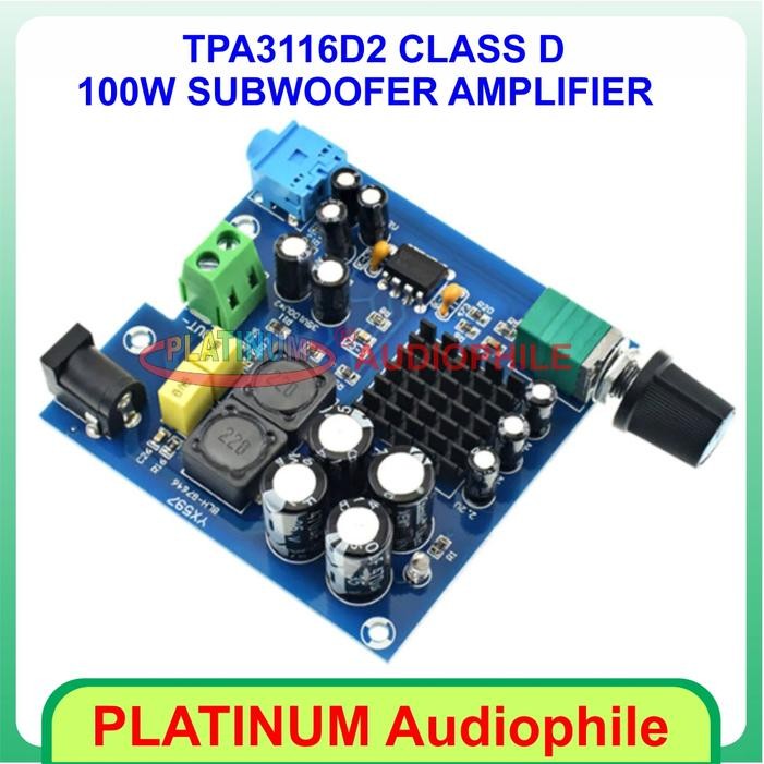 Mantap- TPA3116 Amplifier Class D 100W - TPA3116D2 Class D Subwoofer Amplifier