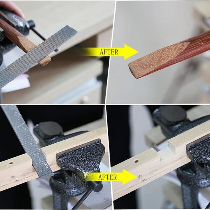 Sukkiystrore Jld Kikir Gergaji Kayu Besi Baja Plat/Bulat/Setengah Bulat/Segitiga/Kotak Kikir Diamond