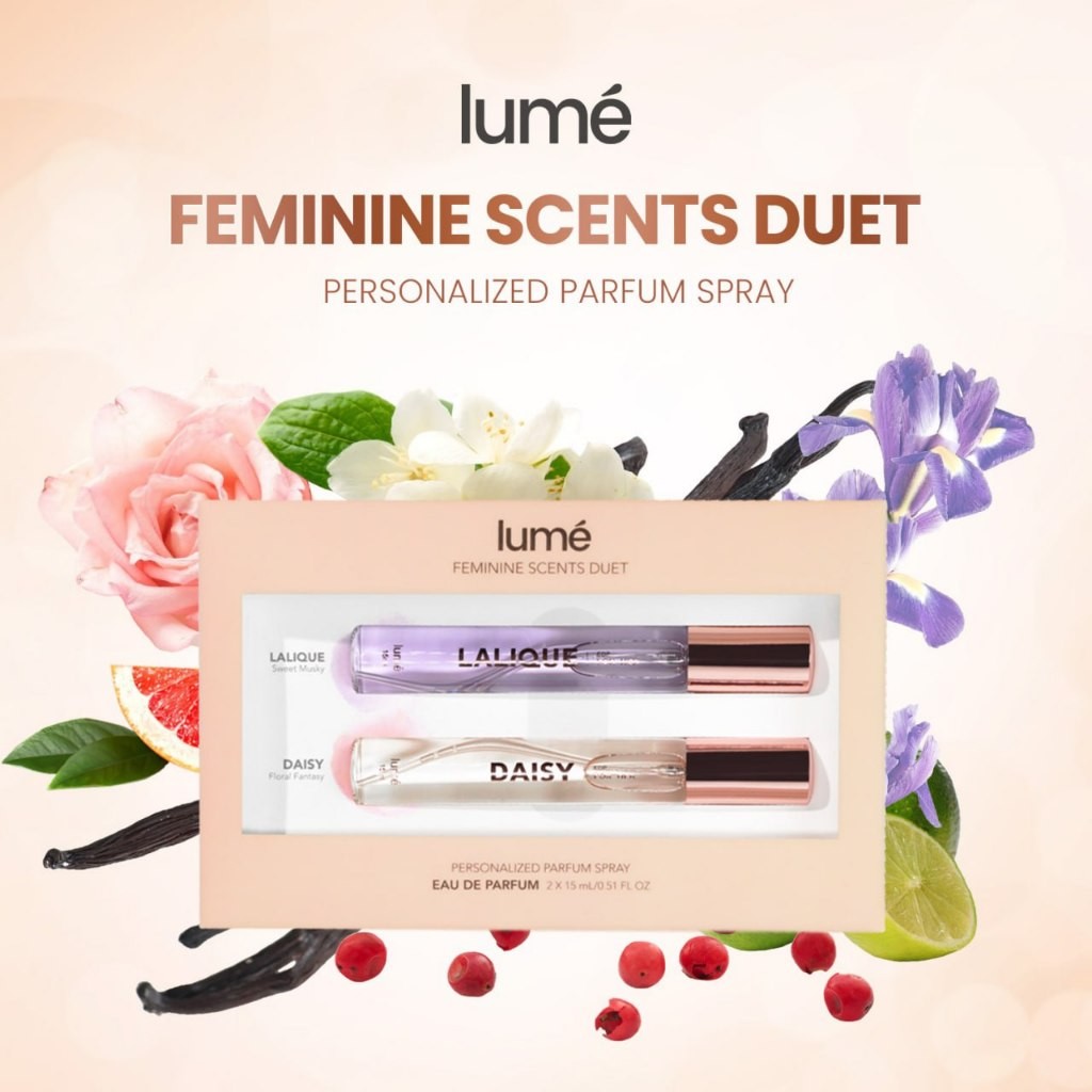 Lume Parfum Feminine Scents Duet Set Parfume 15ml Eau De Parfum Lumecolors
