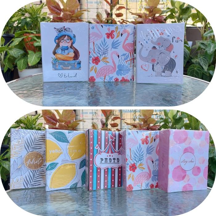 Tepat- ALBUM 4R ISI 100 SHEET PUTIH / ALBUM 4R ISI 100