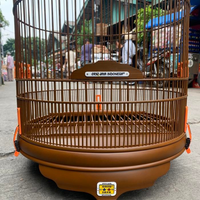 SANGKAR KANDANG MURAI ORIQ JAYA PVC POLOS NO 2