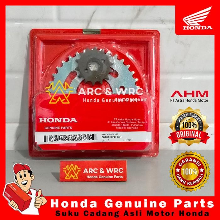 Gearset Girset Rantai Roda Supra X 125/Karisma/Kirana