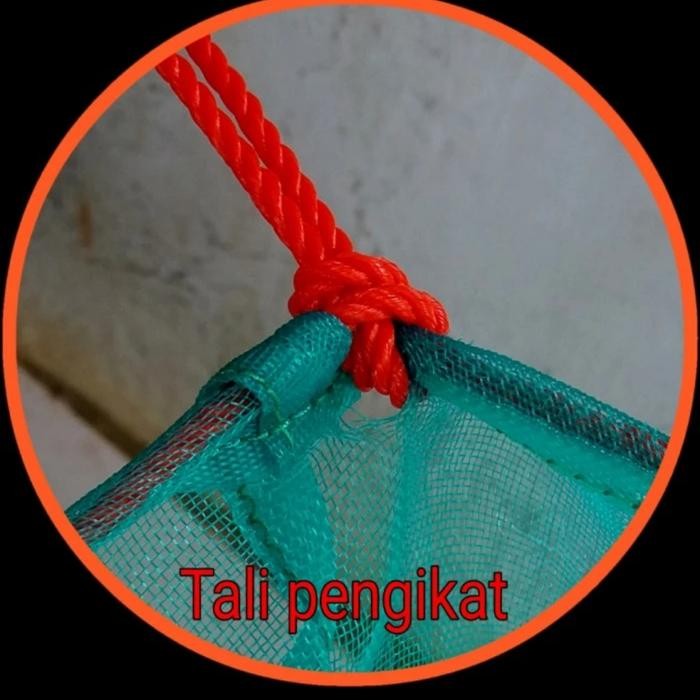 0K2105 Keramba Hapa 2M X 1M X 0.5M Ikan Burayak Larva Anak Kain Kasa #Gratisongkir