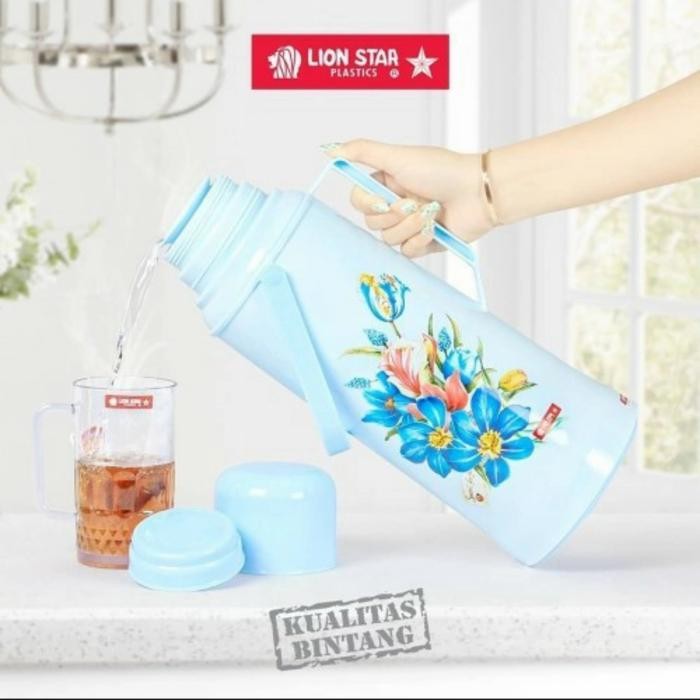 TERMOS AIR PANAS BESAR LION STAR CORONA UKURAN 2 LITER