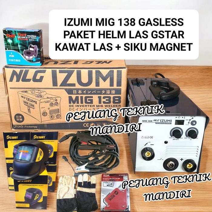 Terpopuler Izumi Mig 138 Mesin Las Izumi Mig 120 A / Trafo Las Izumi Mig 138 120A Gasless