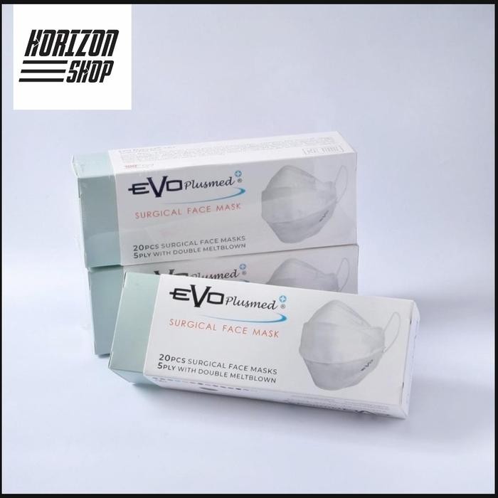 Masker Evo Plusmed 5Ply 4D Model Sensi Convex KN95 KN 95 KF94 KF 94