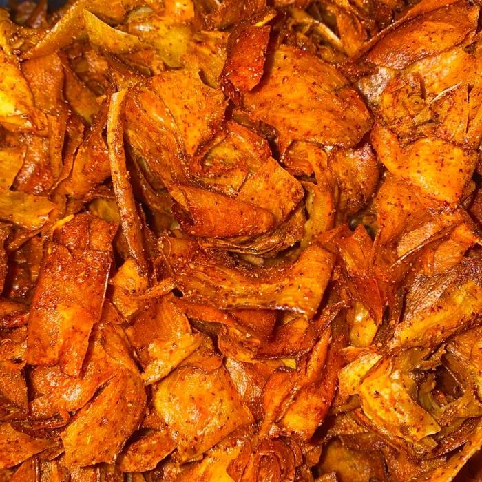 

( KRIPSET ) KERIPIK SETAN 500 GRAM RENYAH GURIH ( KRIPIK SINGKONG ) Makanan Keripik Snack Food