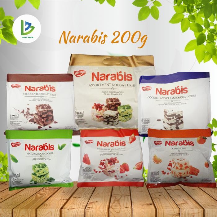 

Narabis Nougat Crisp 200g - Nougat Kukis