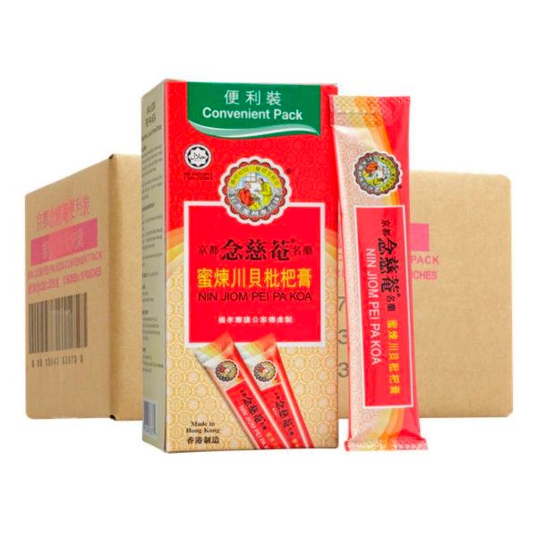

OBAT BATUK HERBAL / NIN JIOM PEI PA KOA 10 sachet Convenient pack