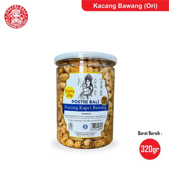 

Kacang Kapri Bawang Poetri Bali 300g+20g