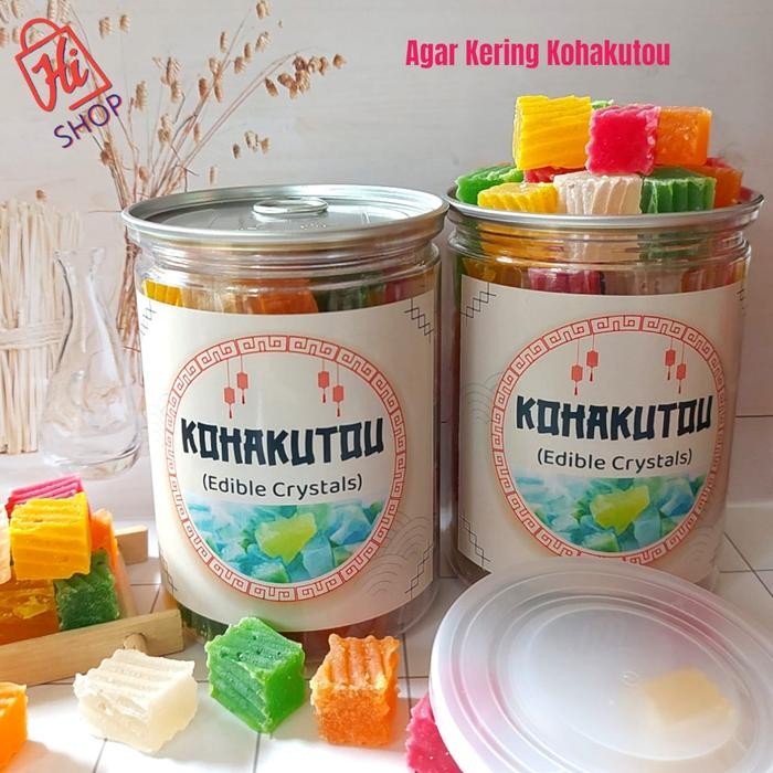 

Can Agar Kohakutou 430gr Hampers Edible Crystal Candy Kohakuto