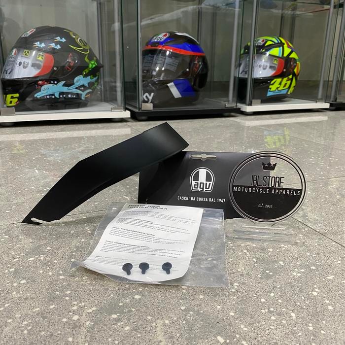 PREMIUM Spoiler Original Agv Pista GPRR Gp RR Black Matt