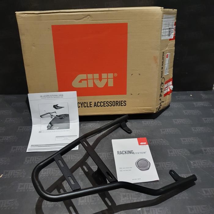 PREMIUM Bracket Top Box GIVI Type SRV Vespa GTS 300 2008