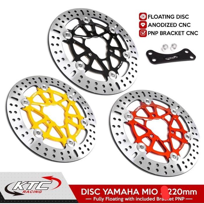 DISC PIRINGAN CAKRAM KTC RACING FLOATING MIO SPORTY / MIO SOUL 260MM