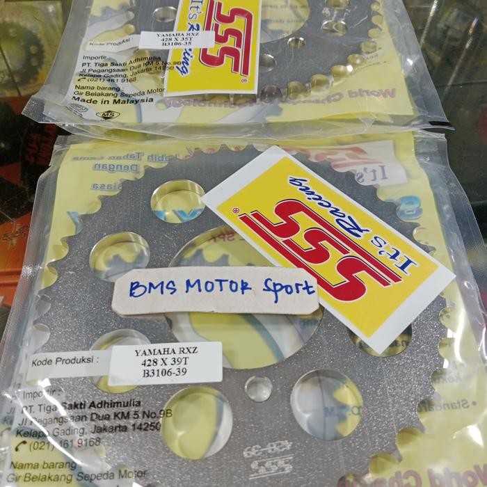 Gear Belakang Sss Mx. Jupiter Z. Vega. Ukuran 428-35.36.37.38.39.40.