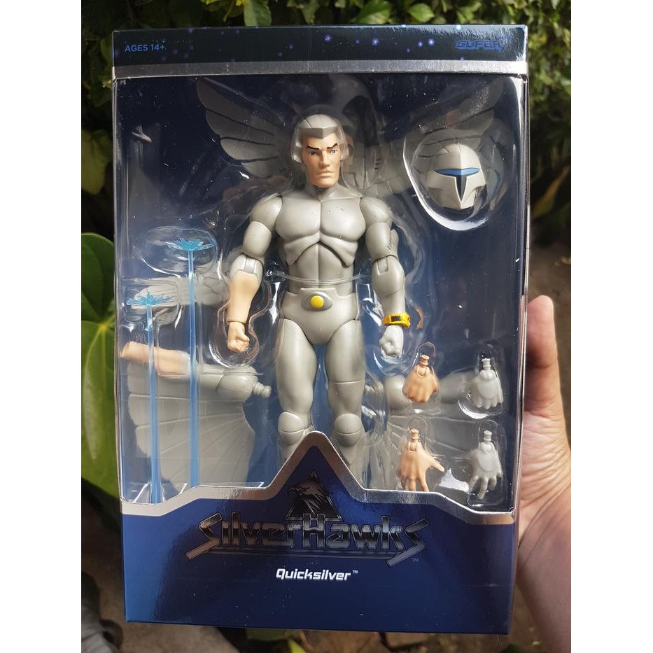 SilverHawks Ultimates Quicksilver MISB wave 1 Super7