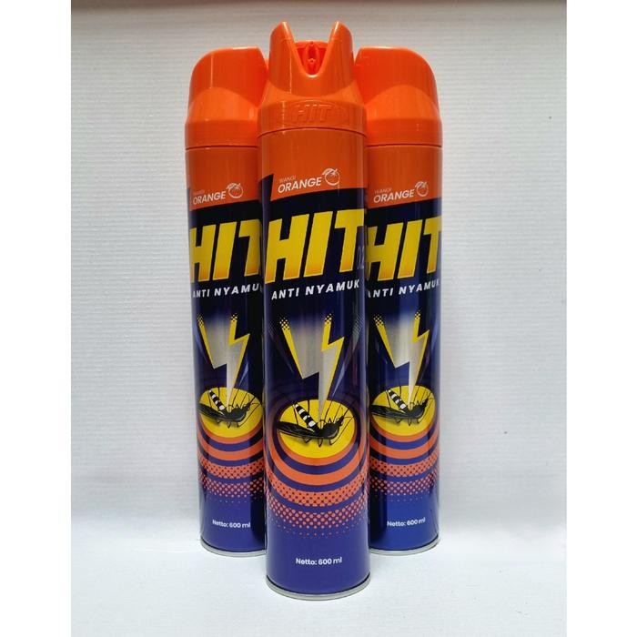 Hit Aerosol Anti Nyamuk Pembasmi Nyamuk Obat Nyamuk Hit Semprot Obat Nyamuk Semprot HIT Spray 600ml