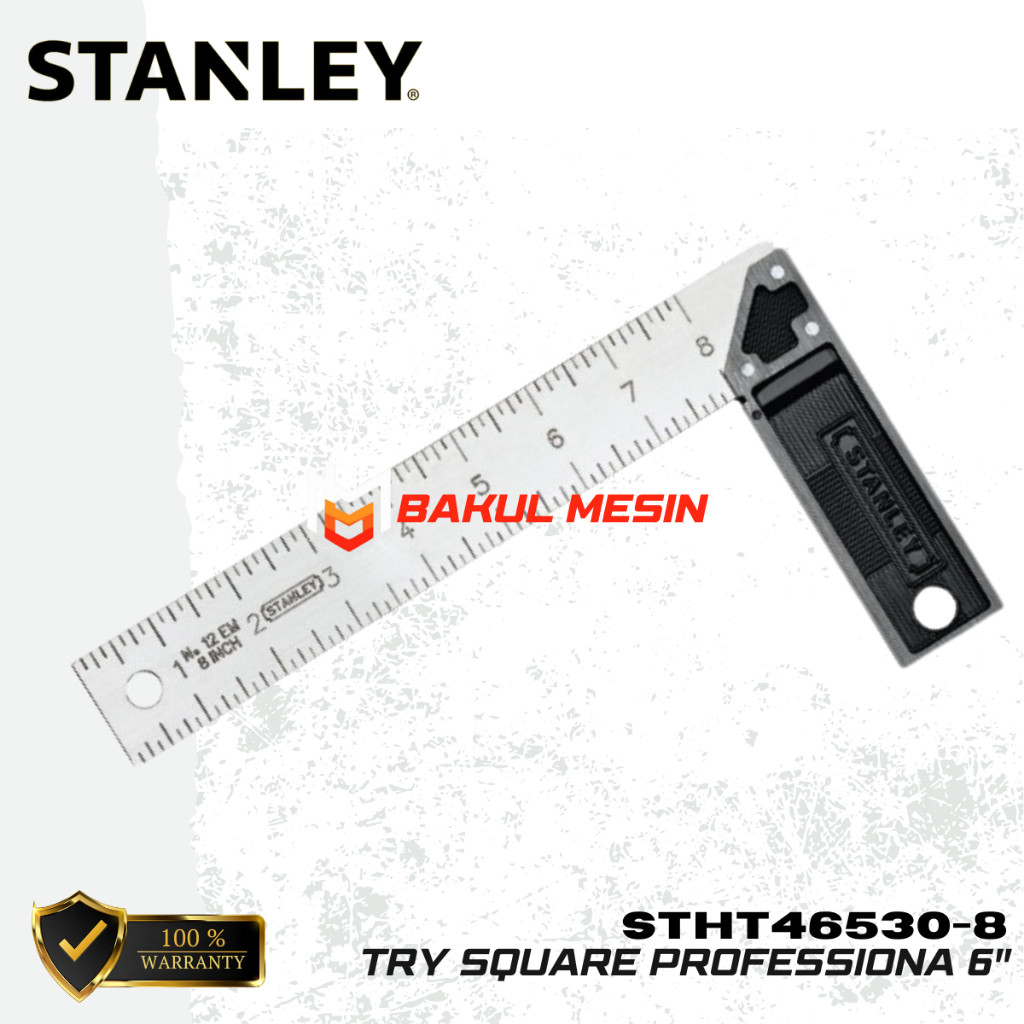 

STANLEY Penggaris 6-12inch Try Square essional