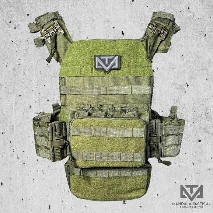 Body vest nakula Hijau/ Bodyvest hijau Rompi hijau nakula
