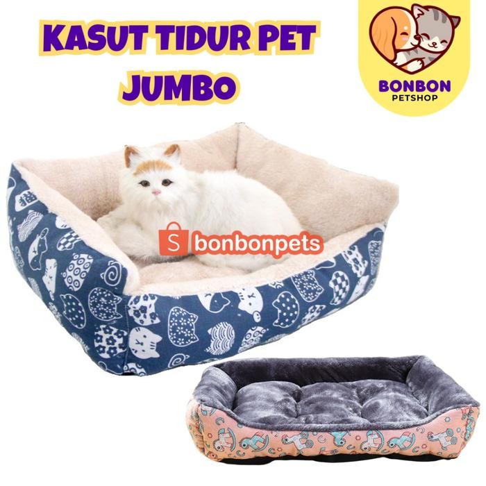 Kasur Tidur Pet JUMBO Tempat Tidur Kucing Anjing Tempat Tidur Anjing Jumbo Kasur Kucing Empuk Pet