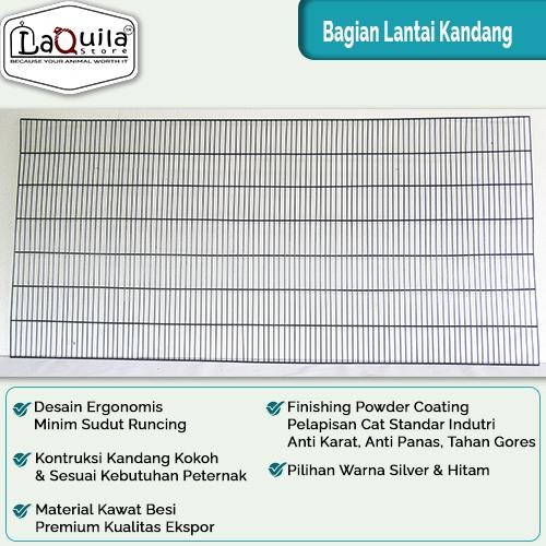 Part Lantai Alas Kandang Galvanis Hewan