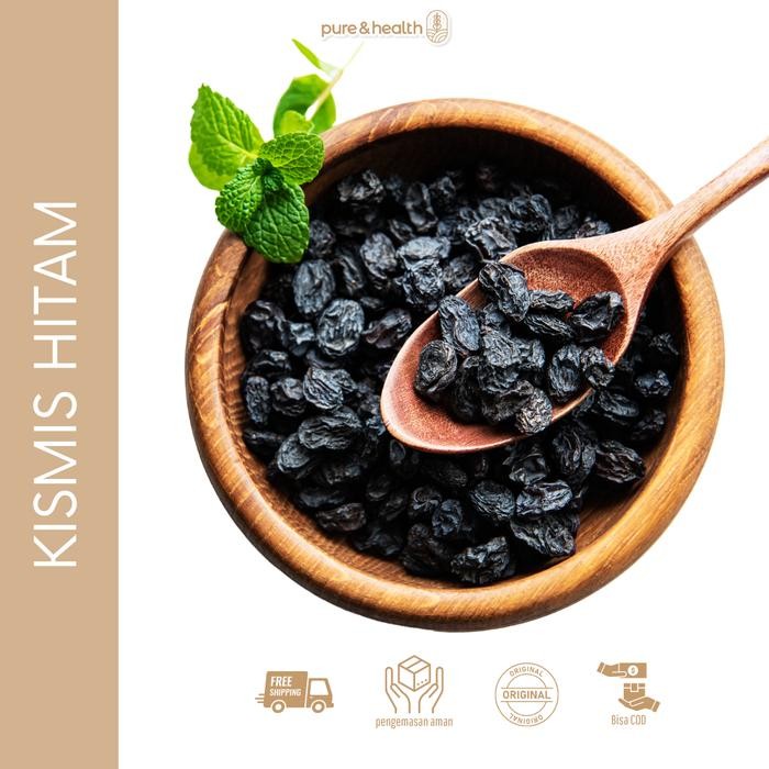 

New Kismis Hitam Black Raisin 1 Kg Natural Super Food
