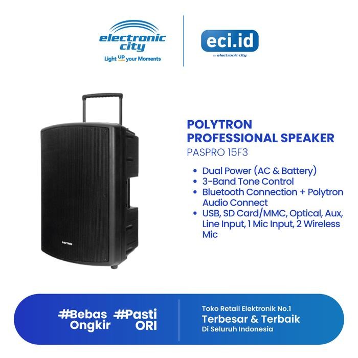 Polytron Profesional Speaker - PASPRO 15F3 *