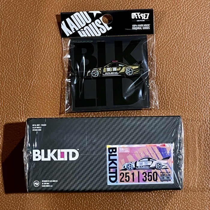 SALE  PRODUK TERLARIS KAIDO HOUSE NISSAN SKYLINE R34 V2 AERO POLICE GOLD BLKLTD EXCLUSIVE WITH