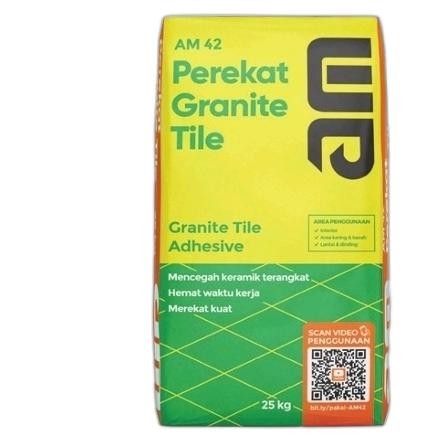 AM42 AM 42 Perekat Granit Tile Semen Instant Lem Mortar JKT *