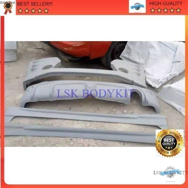 Bodykit Honda Jazz Ge8 2008 2011 Mugen Rs Add On