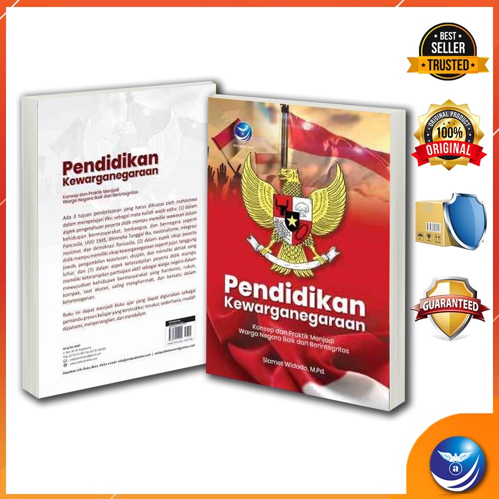 Penerbit Andi - Buku Pendidikan Kewarganegaraan; Konsep dan Praktik Menjadi Warga Negara Baik dan Be