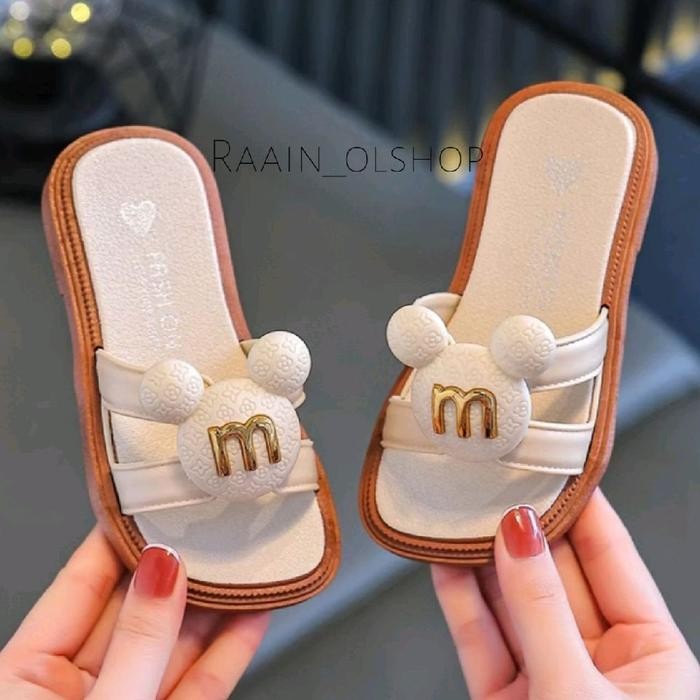 ShoesKids- Sandal/Slop Fashion Anak Perempuan Sandal Slip On Import Anak Wanita Sandal Anak Alina