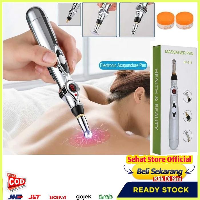 Alat Pijat Akupuntur Elektrik Pulpen Aliran Listrik Terapi Saraf Tubuh