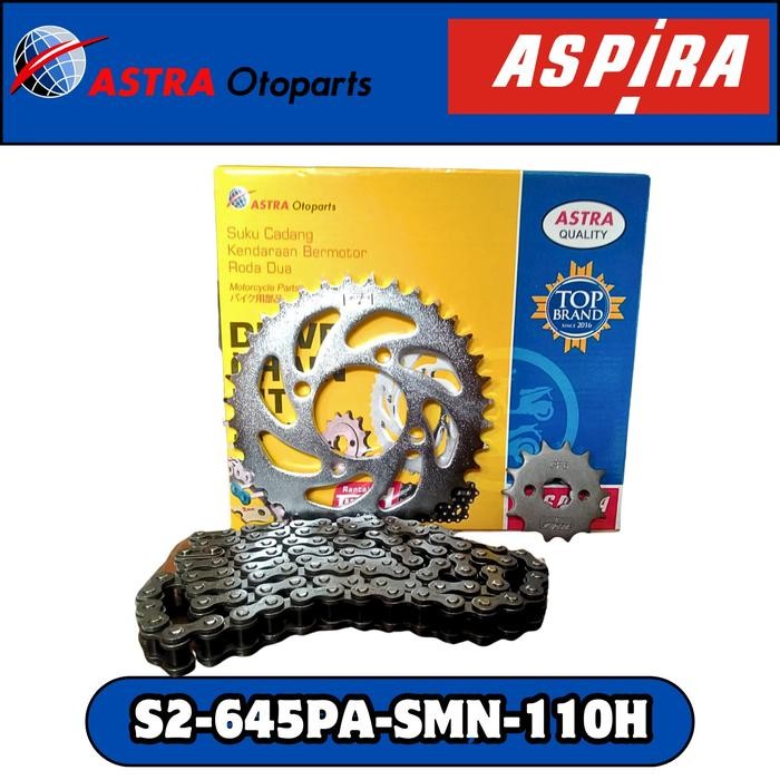 TOP GIR SET MOTOR SUZUKI SMASH NEW SMASH OLD ASPIRA SMN -110H ORIGINAL GIR DEPAN DAN GIR BELAKANG