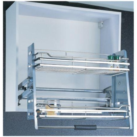 TERBARU Rak Tarik Elevator Basket Stainless Winston WW.018-900 Piring Lemari