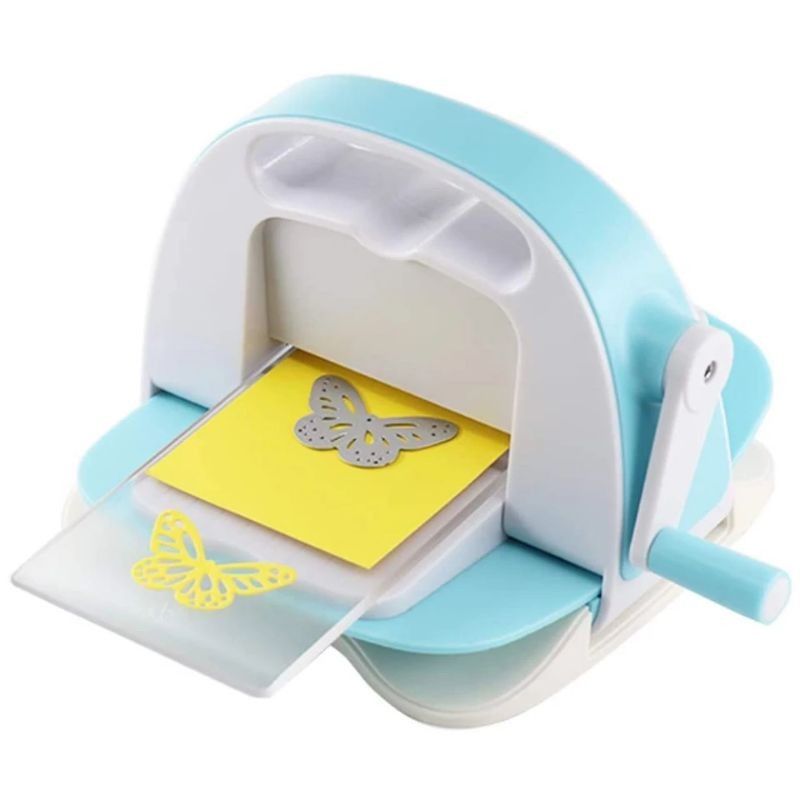 

Free Dies Kamei Foldable Cutting Eming Machine Mini / Standard A5 Mirip Sizzix Cutting Machine