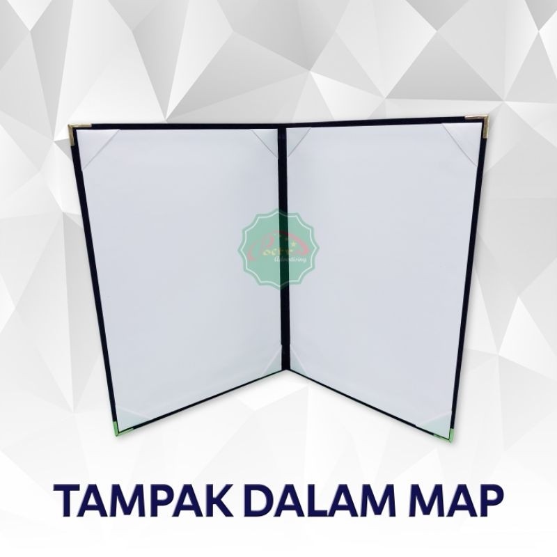 

Map Bludru Tex Upacara Map Kantor Map Sekolah 1 Set ( Isi 5 Pcs ) Warna Nevy Ukuran F4