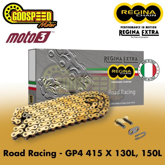 GIRSET SSS 415 STEEL BLACK SCORPIO RANTAI SSS GOLD HSB HSBT RO HSB2T / REGINA ORO