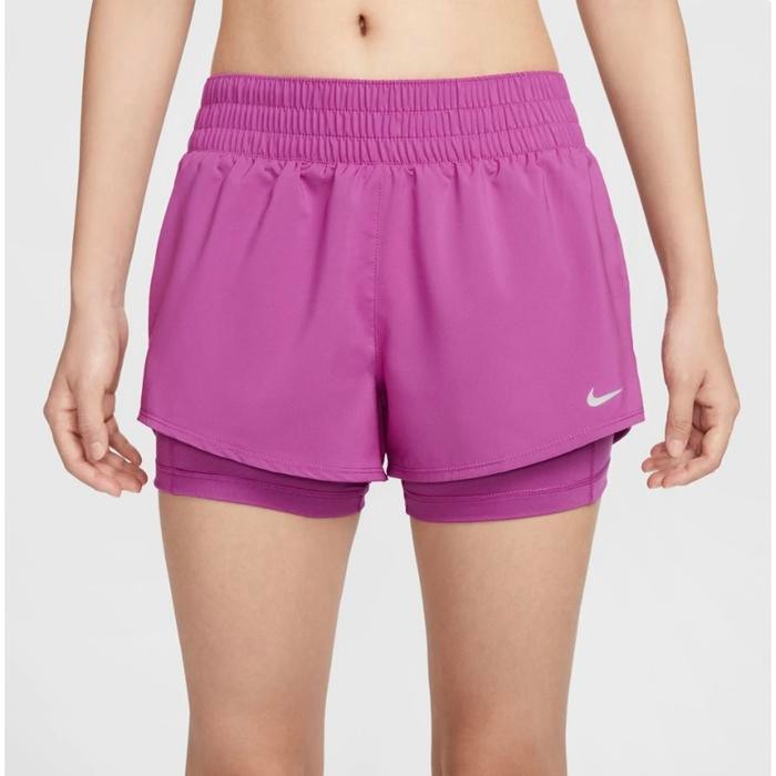 (100% Original) Nike Women Running 10K 2-In-1 Short Celana Lari Wanita