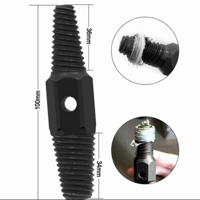 TAP BROKEN WIRE SCREW EXTRACTOR PEMBUKA DRAT BAUT PIPA PERALON PATAH