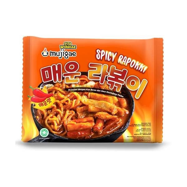WONHAE MUJIGAE SPICY RAPOKKI 260G
