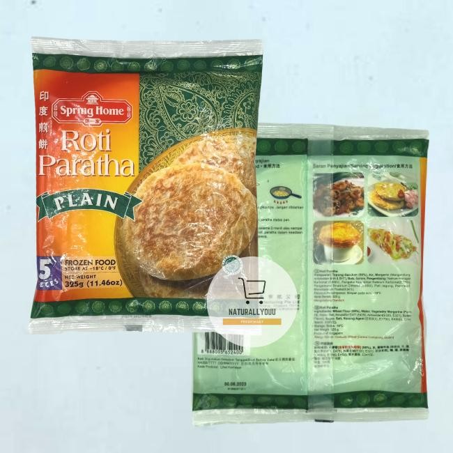 

InstanTanyadulu- OS TYJ Roti Paratha Plain 325Gr