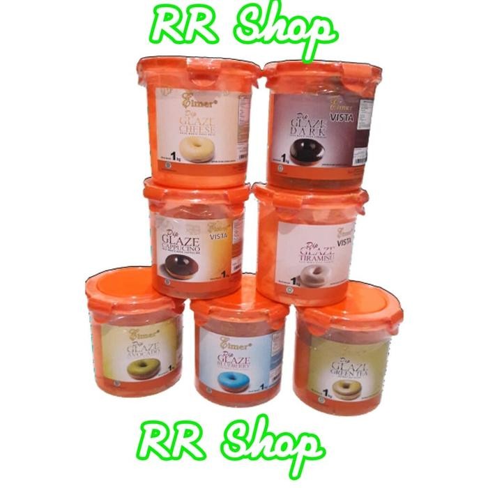 

InstanTanyadulu- Elmer Dip Glaze 1kg Termurah!! Topping donat selai coklat Spread